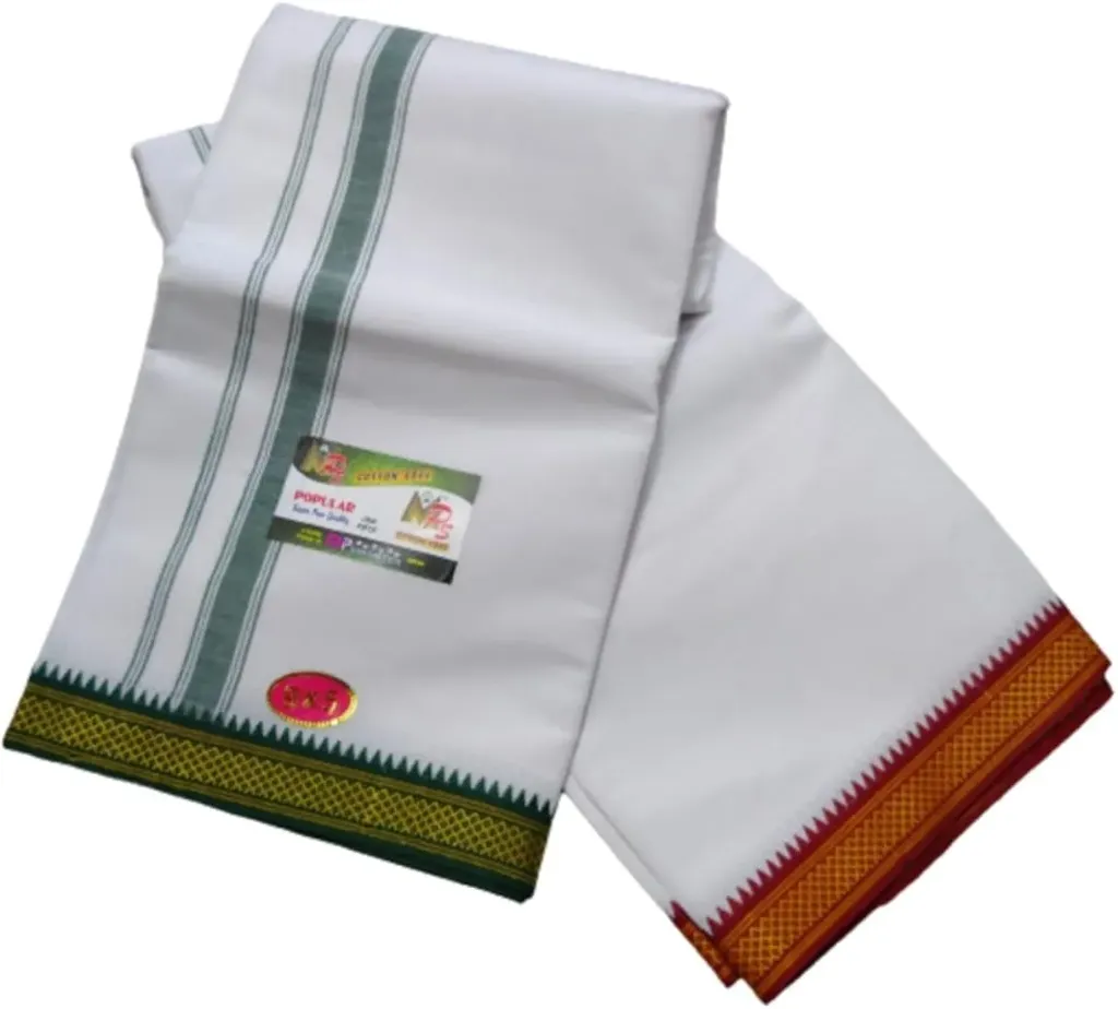 COTTON PITAMBER SET (BENZ FANCY) / कॉटन पीतांबर सेट