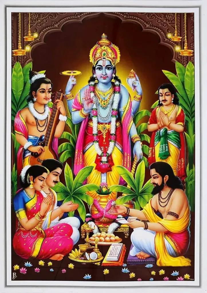 SATYANARAYAN BIG PHOTO / सत्यनारायण बड़ा फ़ोटो