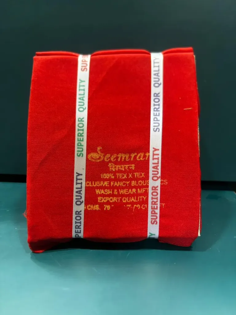 RED BLOUSE / लाल ब्लाउज