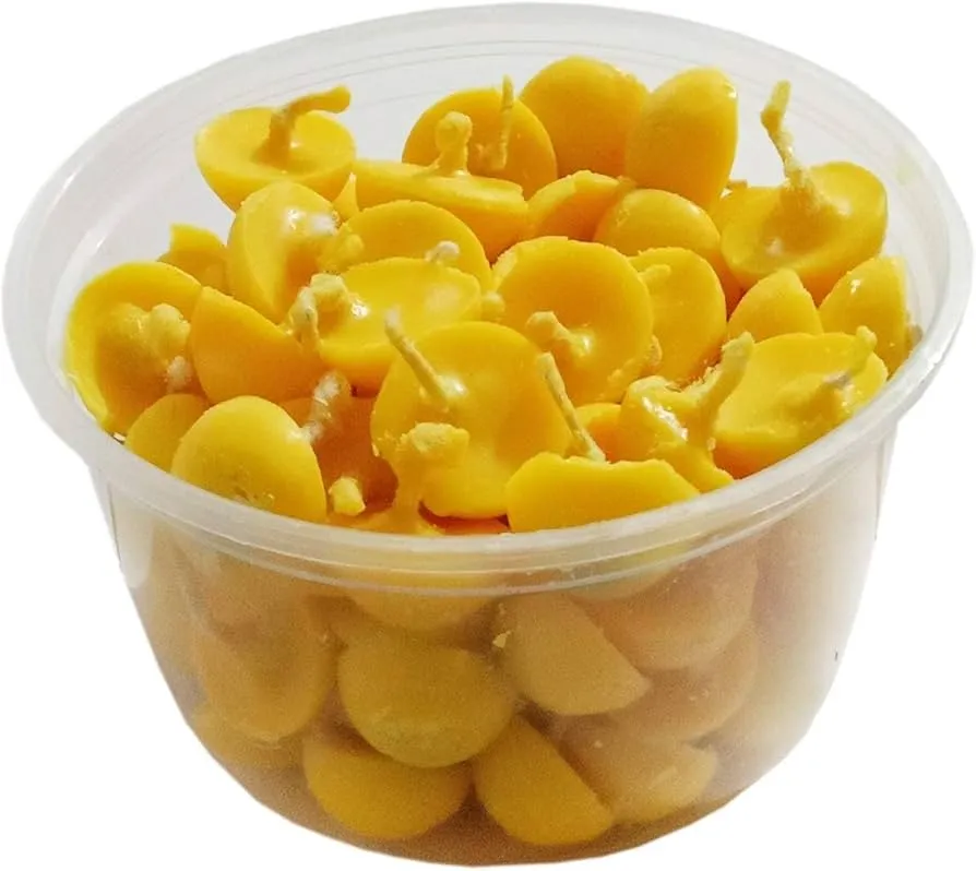 GHEE VAT 50 PCS (YELLOW) / घी वाती 50 PCS