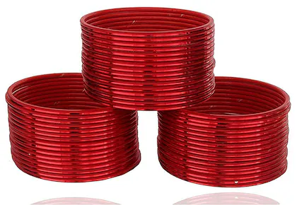 RED BANGLES / लाल बंगडी