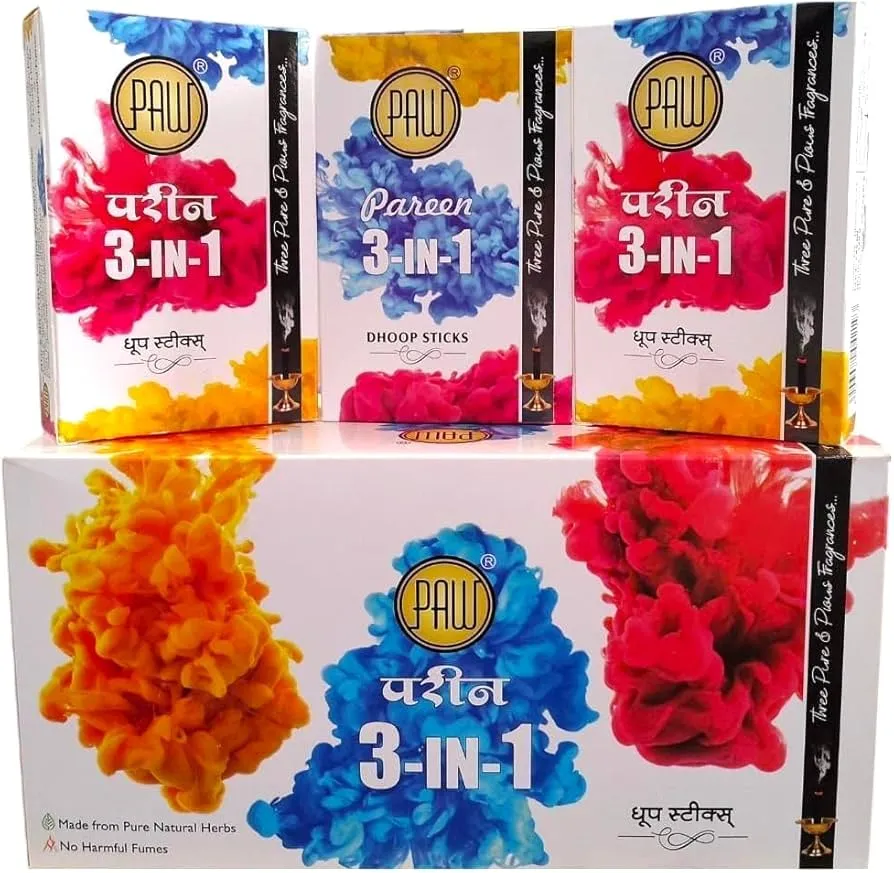3 IN 1 DHOOP STICKS / 3 इन 1 धूप स्टिक